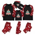 thumbnail image 1 of Odeerbi Matching Family Christmas Pajamas Sets Plaid Sleepwear Parent-Child Xmas Patchwork Plaid Printed Homewear Suits Round Neck 2024 Long Sleeve Two-piece Jammies Loungewear for Dad, 1 of 6