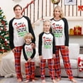 thumbnail image 1 of Odeerbi Matching Family Christmas Pajamas Sets Xmas Family Home Wear Sets 2024 Casual Printed Top with Bottom Outfits Loungewear Sleepwear Jammies for Kids, 1 of 6
