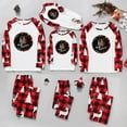 thumbnail image 1 of Odeerbi Matching Family Christmas Pajamas Sets Xmas Mens Plaid Printed Loungewear Tops and Pants Family Matching Jammies Set Sleepwear for Kids, 1 of 4
