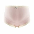 thumbnail image 1 of Odeerbi Maternity Underwear for Women 2025 Plus Size Pregnant Bowknot Shorts With High Waist Lace Abdominal Support Panties Pink, 1 of 3