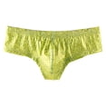 thumbnail image 1 of Odeerbi Mens Boxer Briefs Valentine's Day 2025 Casual Fashion Solid Sexy Underwear Low Waist Breathable Briefs Yellow, 1 of 4