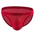 thumbnail image 1 of Odeerbi Mens Lace Pouch Underwear Jockstrap Underwear Valentine's Day 2025 Casual Fashion Solid Sexy Underwear Thong Buttock Lift Breathable Briefs Burgundy, 1 of 4