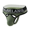 thumbnail image 1 of Odeerbi Mens Sexy Thong Underwear 2025 Fashion Breathable Boxer Shorts Sleepwear Olive Green, 1 of 3