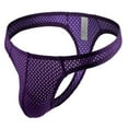 thumbnail image 1 of Odeerbi Mens Sexy Thong Underwear Fashion Breathable Ring Panties Nylon Mesh Cool Comfortable Green, 1 of 3