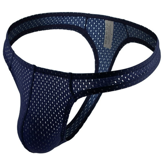 Odeerbi Mens Sexy Thong Underwear 2025 Fashion Breathable Ring Panties Nylon Mesh Cool Comfortable Green