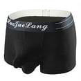thumbnail image 1 of Odeerbi Mens Sexy Underwear Boxer Briefs 2025 Fashion Breathable Boxer Shorts Dark Blue, 1 of 6