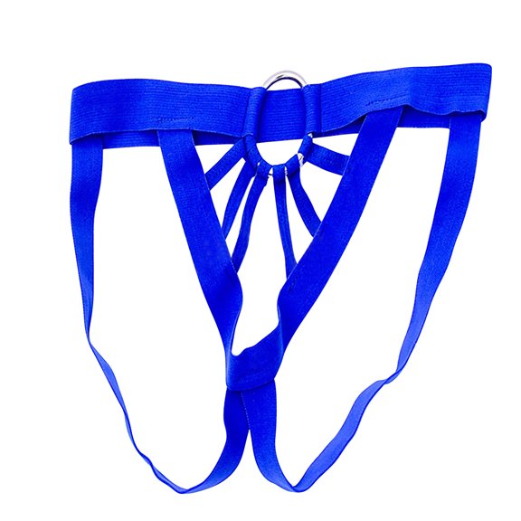 Odeerbi Mens Thong Jockstrap Underwear 2025 Valentine's Day Thong Low Waisted Sexy And Playful Underwear Blue