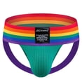 thumbnail image 1 of Odeerbi Mens Thong Jockstrap Underwear Valentine's Day 2025 Casual Fashion Patchwork Sexy Underwear Thong Buttock Lift Breathable Briefs Green, 1 of 4