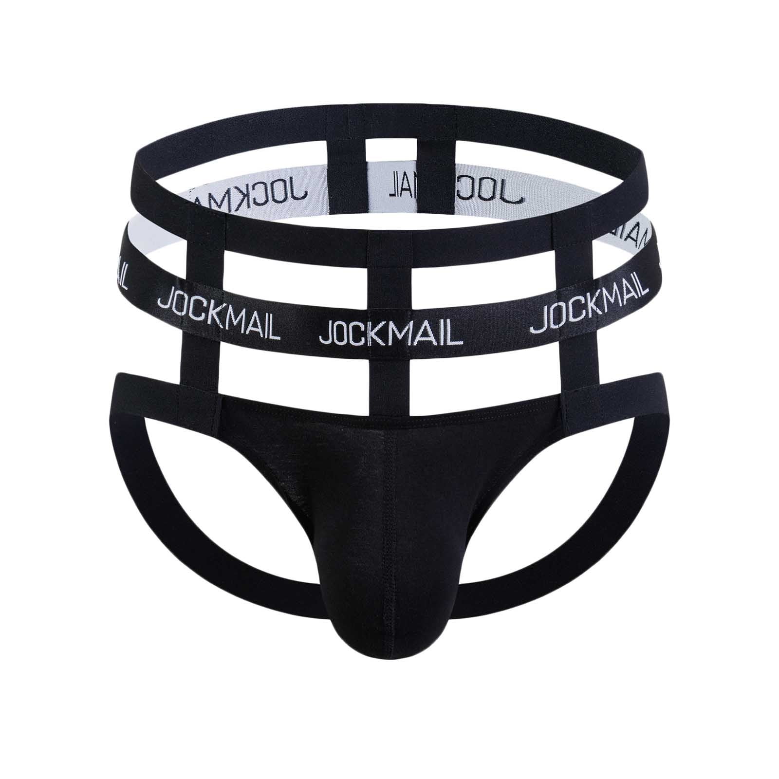 Odeerbi Mens Thong Jockstrap Underwear Valentine's Day 2024 Casual