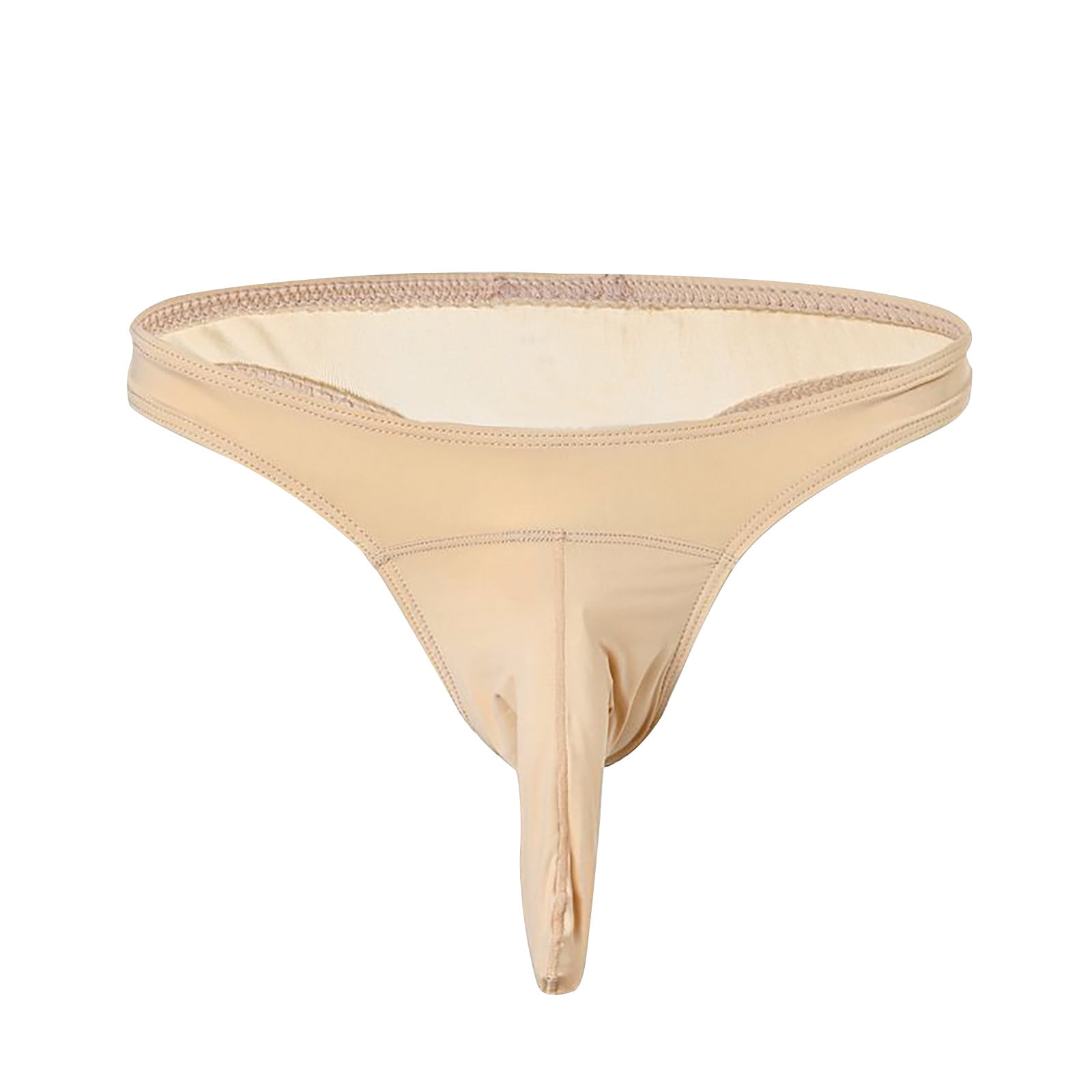 Odeerbi Mens Thong Jockstrap Underwear Valentine's Day Solid Color