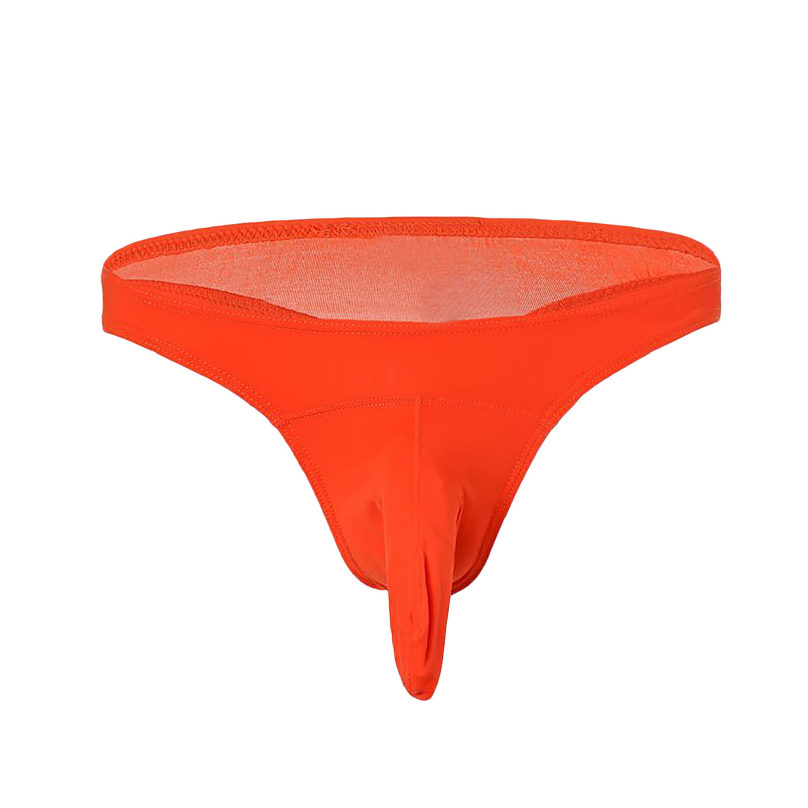 Odeerbi Mens Thong Jockstrap Underwear Valentine's Day Solid Color