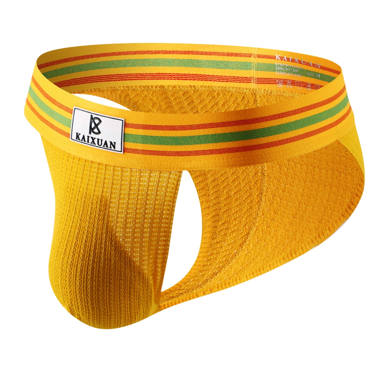 Odeerbi Mens Underwear Seamless Thongs Casual Hollowcarved Design