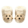 thumbnail image 1 of Odeerbi Non-Slip Fuzzy Slipper Socks for Baby Infant Boys Girls Cotton Thermal Keep Warm Soft Indoor Socks, 1 of 5