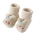 thumbnail image 1 of Odeerbi Non-Slip Slipper Socks for Baby Infant Boys Girls Cotton Prewalker Sock Walking Shoes Printing Floor Socks Indoor in Tube Socks, 1 of 3