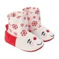 thumbnail image 1 of Odeerbi Non-Slip Snow Boots for Baby Infant Boys Girls Christmas Prewalker Walking Shoes Slipper Socks Cute Printed Socks, 1 of 3
