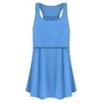 thumbnail image 1 of Odeerbi Pregnant Women Clothes Vest Dress Invisible Pregnant Breastfeeding Skirt Light blue, 1 of 4