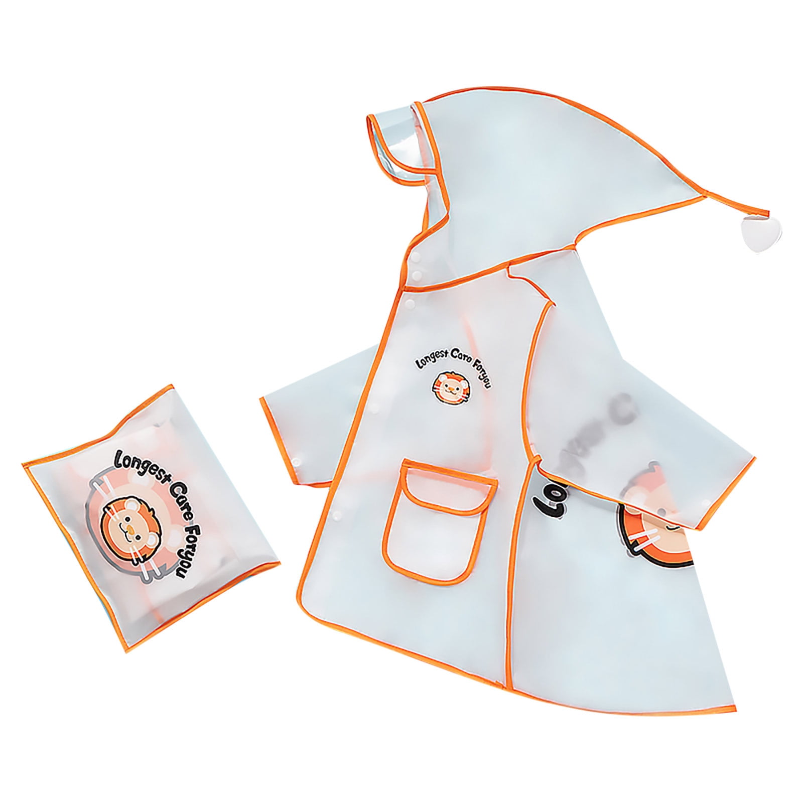 kids raincoat (two prints available) – beo Images... Odeerbi Rain Coats Kids Rain Jacket Waterproof Children Transparent ...