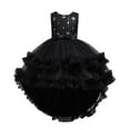 thumbnail image 1 of Odeerbi Reduced Girls Dresses Flower Girl Dress Children Sleeveless Princess Dress Embroidery Sequins Flower Tail Dress Skirt Canonicals, 1 of 9