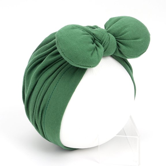 Odeerbi Reduced Toddler Baby Girls Cotton Bow Headwrap Headband Knot Turban Hairband