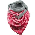 thumbnail image 1 of Odeerbi Scarfs For Women Winter Neck Warmer Trendy Printing Button Soft Wrap 2024 Casual Warm Scarves Shawls Scarf H, 1 of 2