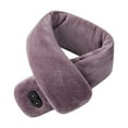 thumbnail image 1 of Odeerbi Scarfs for Women 2025 Winter Neck Warmer Heated Scarf Unisex Long Rechargeable Dual Control Intelligent Neck Support Vibration Massage Brown without Power Bank, 1 of 5
