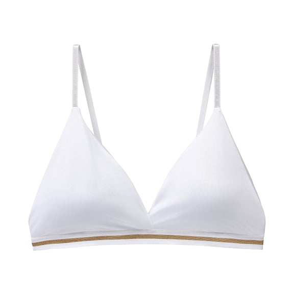 Odeerbi Seamless Bras for Women No Underwire 2025 Fashion Wrap Hollow Out Bra Bikini Underwear Navy
