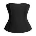 thumbnail image 1 of Odeerbi Shapewear for Women 2024 Tummy Control Waist Trainer Bodysuit Corset High Waist Draw Back Body Shaping Slimming Waist Shapewear Black, 1 of 5