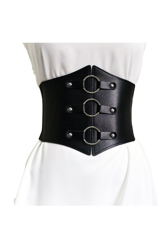 Shapewear for Women 2025 Tummy Control Waist Trainer Bodysuit Erogenous Solid Color Wrap Waist Belt Slimming Body Shaper Shapewear Black