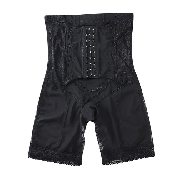 Odeerbi Shapewear for Women Tummy Control Waist Trainer Waist Lace Body Shaper Corset Tummy Slimming Girdles Shaping Clothes Black