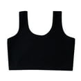 thumbnail image 1 of Odeerbi Sport Bras for Girls Training Bras Kids Underwear Cotton Bra Vest Children Underclothes Cotton Bralette Black, 1 of 7