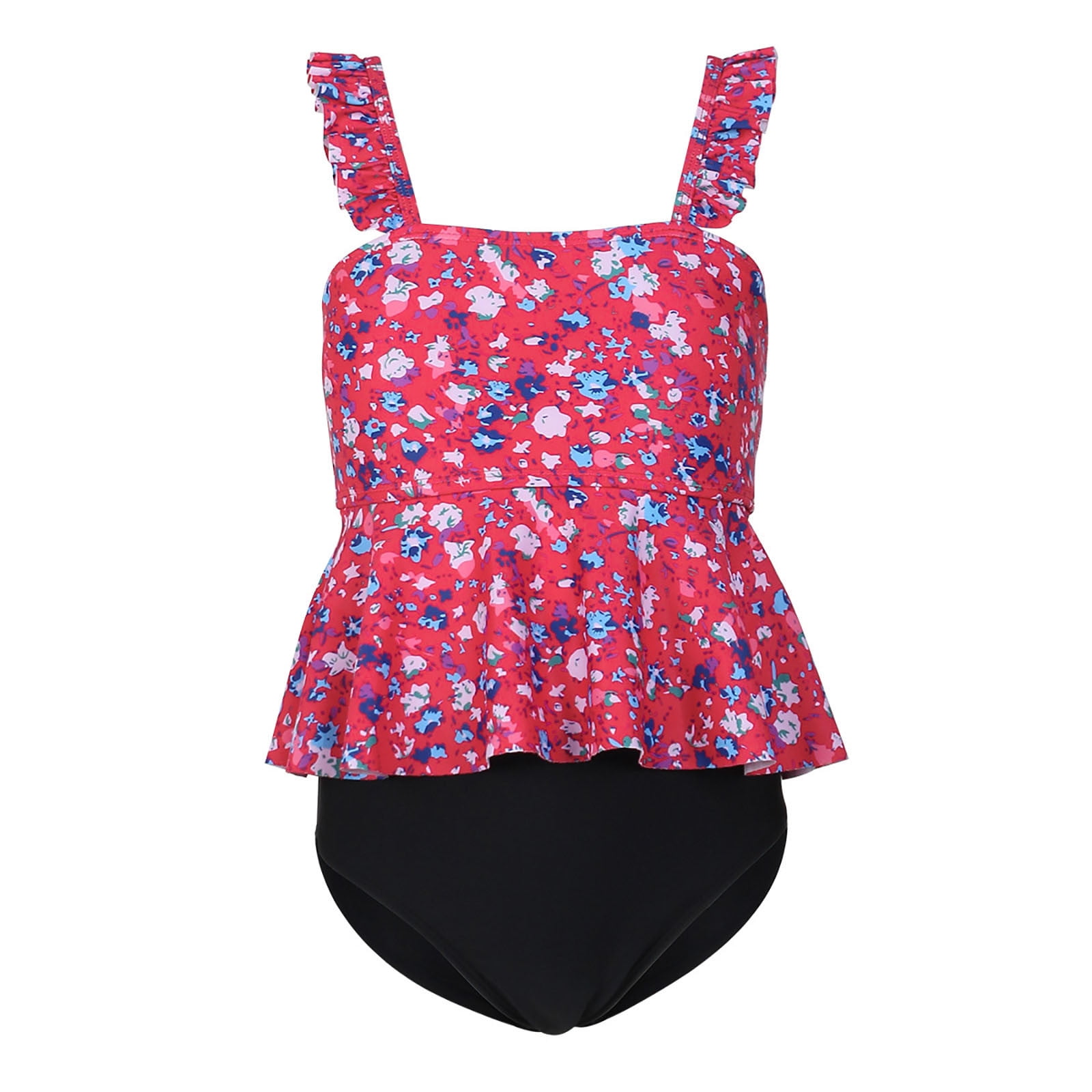 odeerbi-tankinis-swimsuits-for-kids-girls-ruffled-tank-tops-athletic