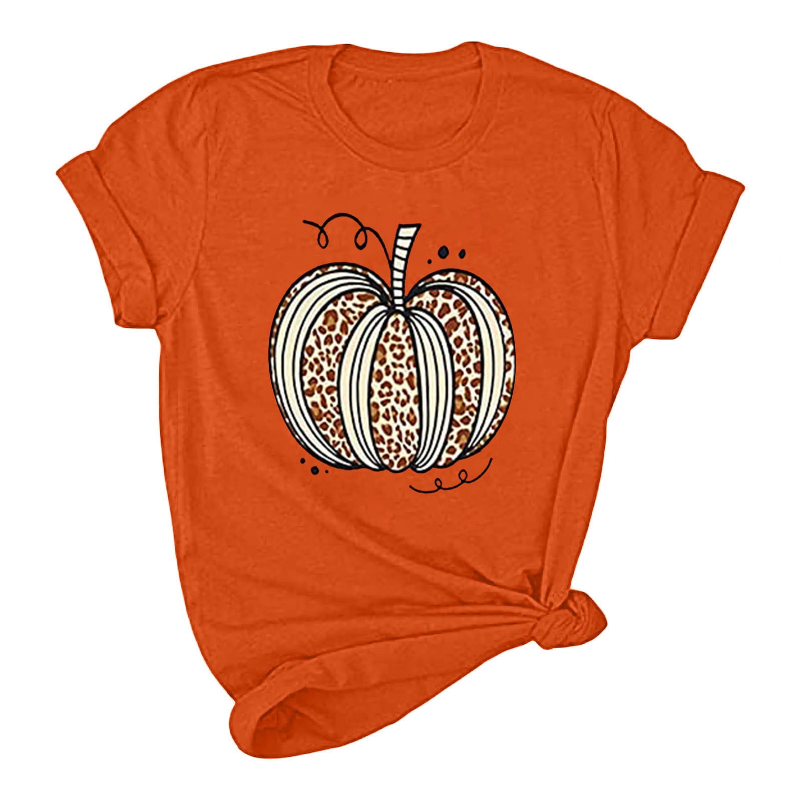 Odeerbi Thanksgiving Shirts for Women 2024 Fall Pumpkin Shirt Plaid
