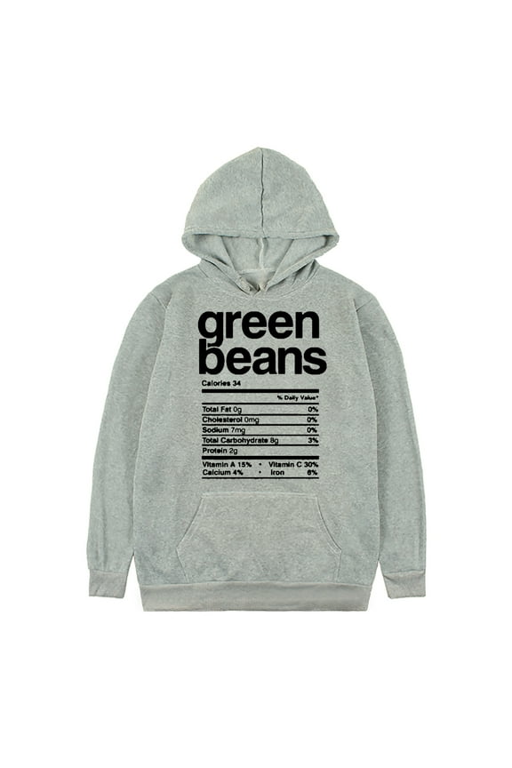 Thanksgiving Sweatshirts for Men Printed Fun Long-sleeved Casual Hooded Pullover Sweatshirt Navy