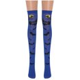 thumbnail image 1 of Odeerbi Thigh High Stockings for Women 2024 Dark Castle Socks Cosplay Socks Make Up Ball Cosplay Blue, 1 of 7