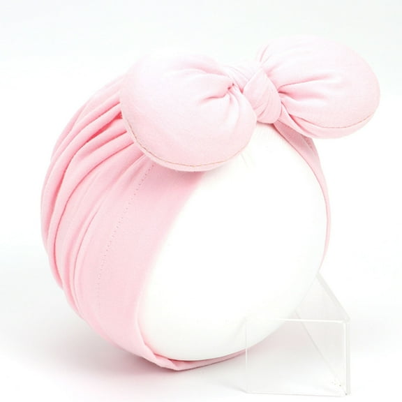 Odeerbi Toddler Baby Girls Cotton Bow Headwrap Headband Knot Turban Hairband