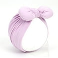 thumbnail image 1 of Odeerbi Toddler Baby Girls Cotton Bow Headwrap Headband Knot Turban Hairband, 1 of 3