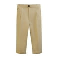 thumbnail image 1 of Odeerbi Toddler Boys Girls Formal Suit Pants Cute Casual School Uniform Pants, 1 of 5