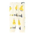 thumbnail image 1 of Odeerbi Toddler Boys Girls Soft Cotton Pajama Pants Fall Winter Thermal Sleepwear Bottoms Baby Pants Kids Long Johns Bottoming Pants Thermal Underwear Pants Toddler Clothes Multicolor, 1 of 3