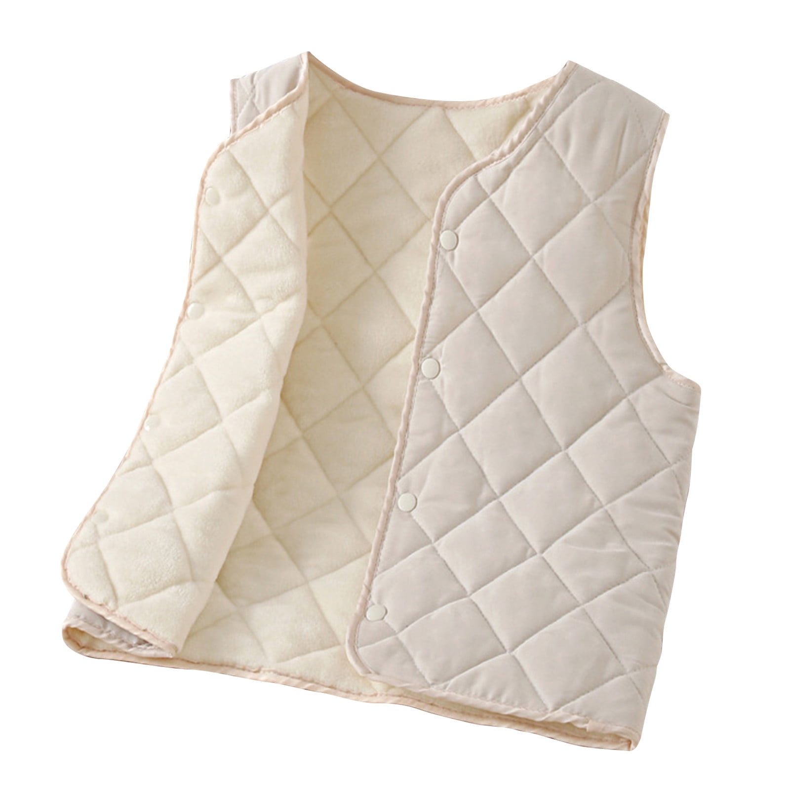 Odeerbi Toddler Boys Girls Winter Thermal Quilted Puffer Vest ...
