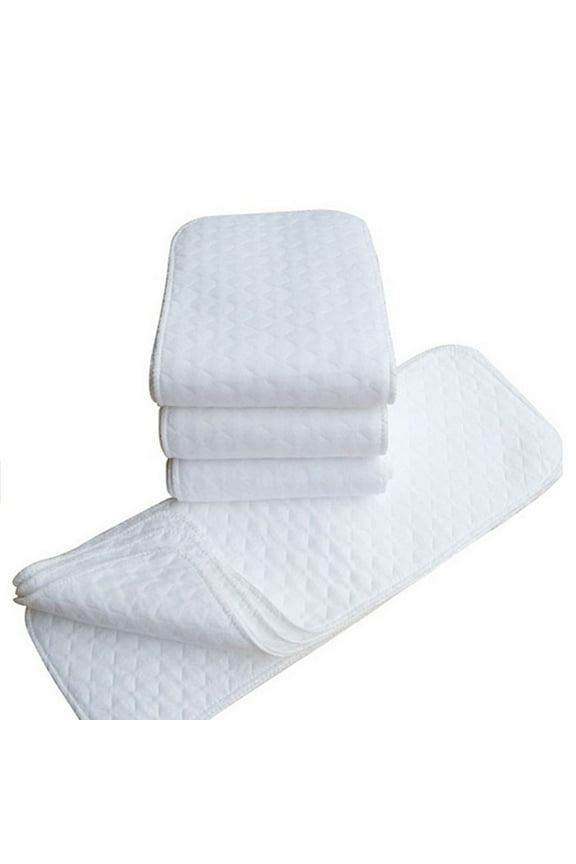 Toddler Diaper Baby Boys Girls Cotton Diaper 2PCS Infant Washable White Nappy Baby Diaper Cloth White