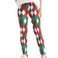 thumbnail image 1 of Odeerbi Toddler Girls Christmas Leggings Stretchy Tights Pants Baby Children's Christmas Tights Pants Casual Elastic Pants Toddler Clothes Olive Green, 1 of 5