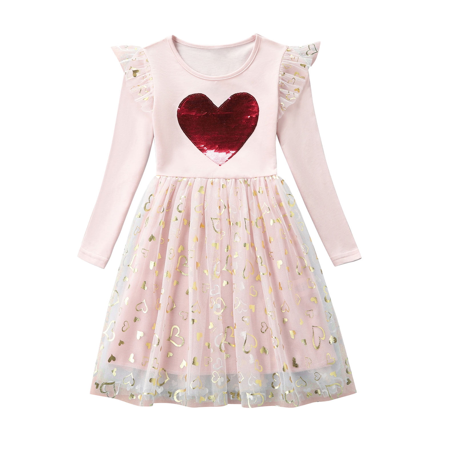 sequin heart tulle dress Embellished Sweetheart Neckline Tulle Glitter Short Dress