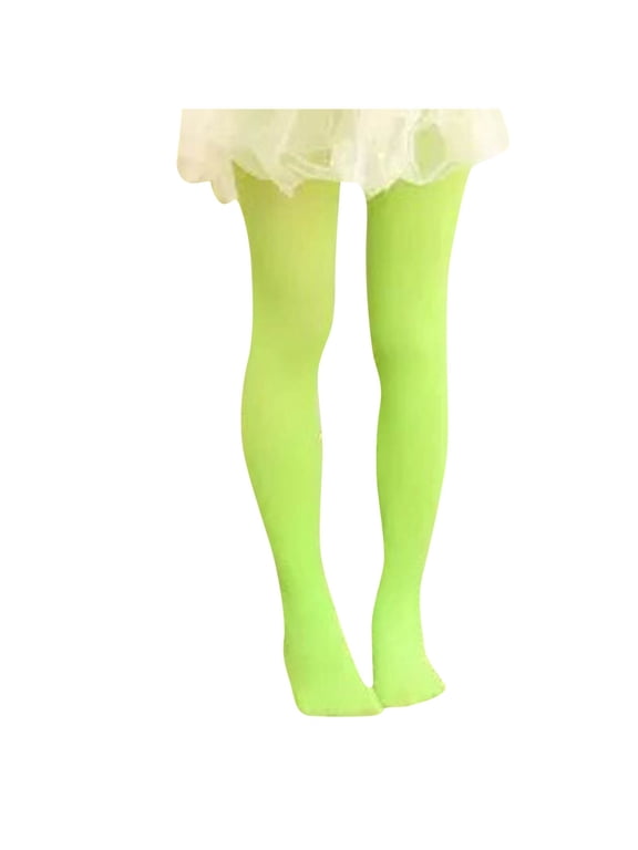 Toddler Girls Summer Leggings Cotton Pantyhose Ballet Tights Child's Solid Color Dance Socks Soft Cute Full Length Pants