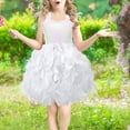 thumbnail image 1 of Odeerbi Toddler Girls Summer Sparkly Sequin Princess Dress Cute Tulle Tiered Dress Party Satin Halter Dress Cute Sleeveless Dress Toddler Girls Clothes, 1 of 1