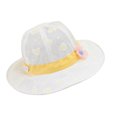 thumbnail image 1 of Odeerbi Toddler Hat Baby Boys Girls Cotton Bucket Hat Summer Sun Hat for Sun Protection 2024 Fashion Flower Print Mesh Breathable Cap Cute Sunscreen Hat Yellow, 1 of 4