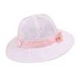 thumbnail image 1 of Odeerbi Toddler Hat Baby Boys Girls Cotton Bucket Hat Summer Sun Hat for Sun Protection 2024 Fashion Flower Print Mesh Breathable Cap Cute Sunscreen Hat Pink, 1 of 6
