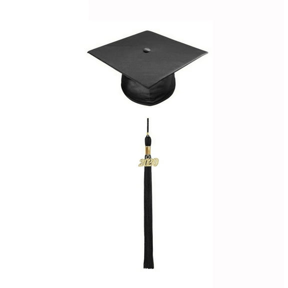 Odeerbi Toddler Hat Boys Girls Graduation Cap with Tassel Children Kids Preschool Kindergarten Graduation Tassel Hat Black