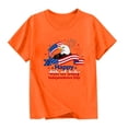 thumbnail image 1 of Odeerbi Toddler Kids Boys Girls 4th of July T-Shirt Short Sleeve American Flag Graphic Tee, 1 of 6