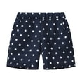 thumbnail image 1 of Odeerbi Toddler Kids Boys Quick Dry Swim Trunks Hawaiian Beach Shorts Summer Tropical Print Beach Board Shorts Children Girls Vacation Sports Shorts Black, 1 of 6