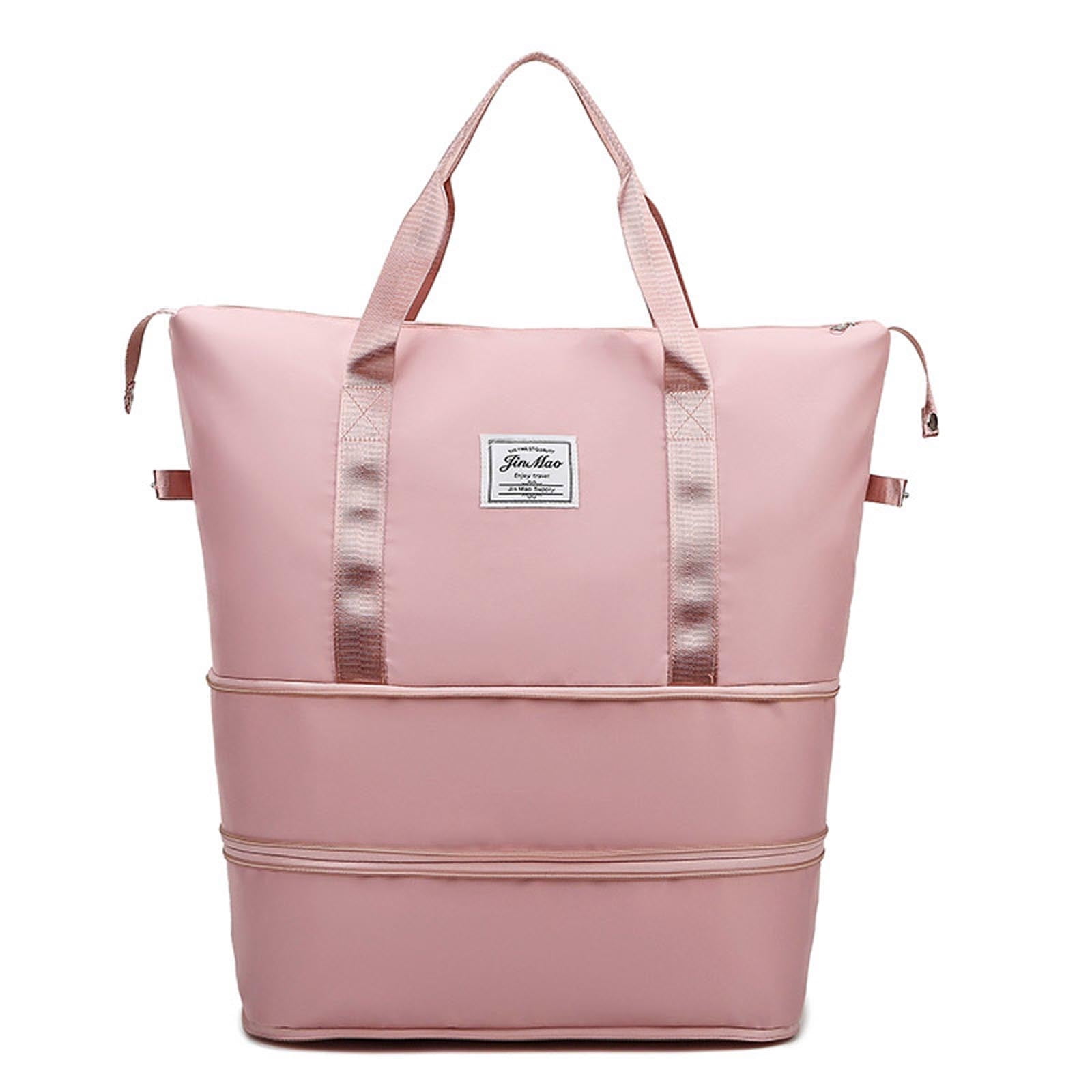 Odeerbi Travel Bag Carry On Luggage Bags Doublelayer Expansion Large